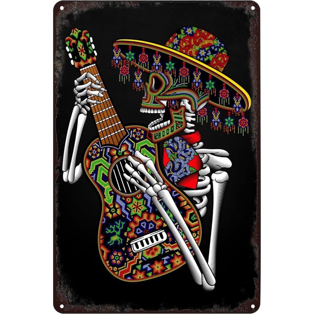 1pc srandom de paysage rétro vintage en métal 18/signe, affiche d'art, maison, ferme, décor mural, Santiago, Hawaï, Grèce, 73