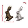 Pig Sheep Cow Mr Rabbit Charms Alloy Pendants For DIY Bracelet Necklace Accessories