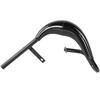 Stainless Steel Muffler Exhaust Pipe Accessory for 50CC 60CC 80CC Two Stroke Engine(black )