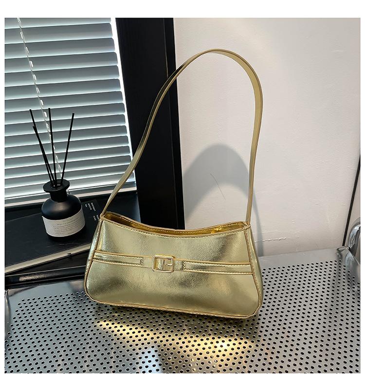 Girls New Simple Women's Bag Handbag Cute 2025 Spring Versatile Ins Casual Bag Shoulder Underarm Bag Women