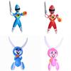 Morphin Power Mighty Rangers Inflatable Doll Dinosaur Rabbit Dog Air Filled Toy