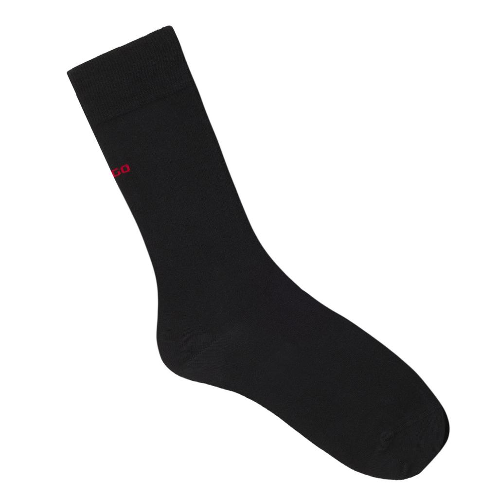 Hugo Unisex Adult Plain Logo Socks (Pack of 3)