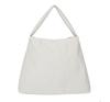 ACOCK Women's Padded Large Shopper Bag, Ivory