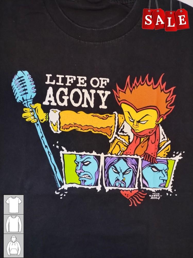 

New Popular Vintage Life of Agony 2004 Alan Robert Unisex S-5XL JM429 Unisex T-Shirt L