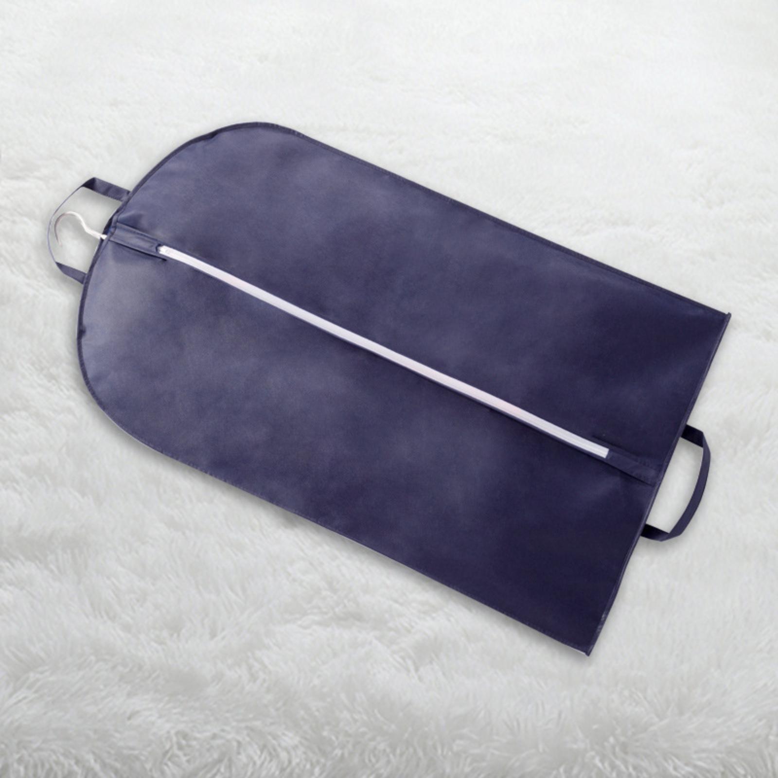 

Чехол для костюма, Чехол для одежды, Подвесной чехол для одежды, Сумка для хранения пуховика, Нетканый чехол, Чехол для свадебного платья One Size синий