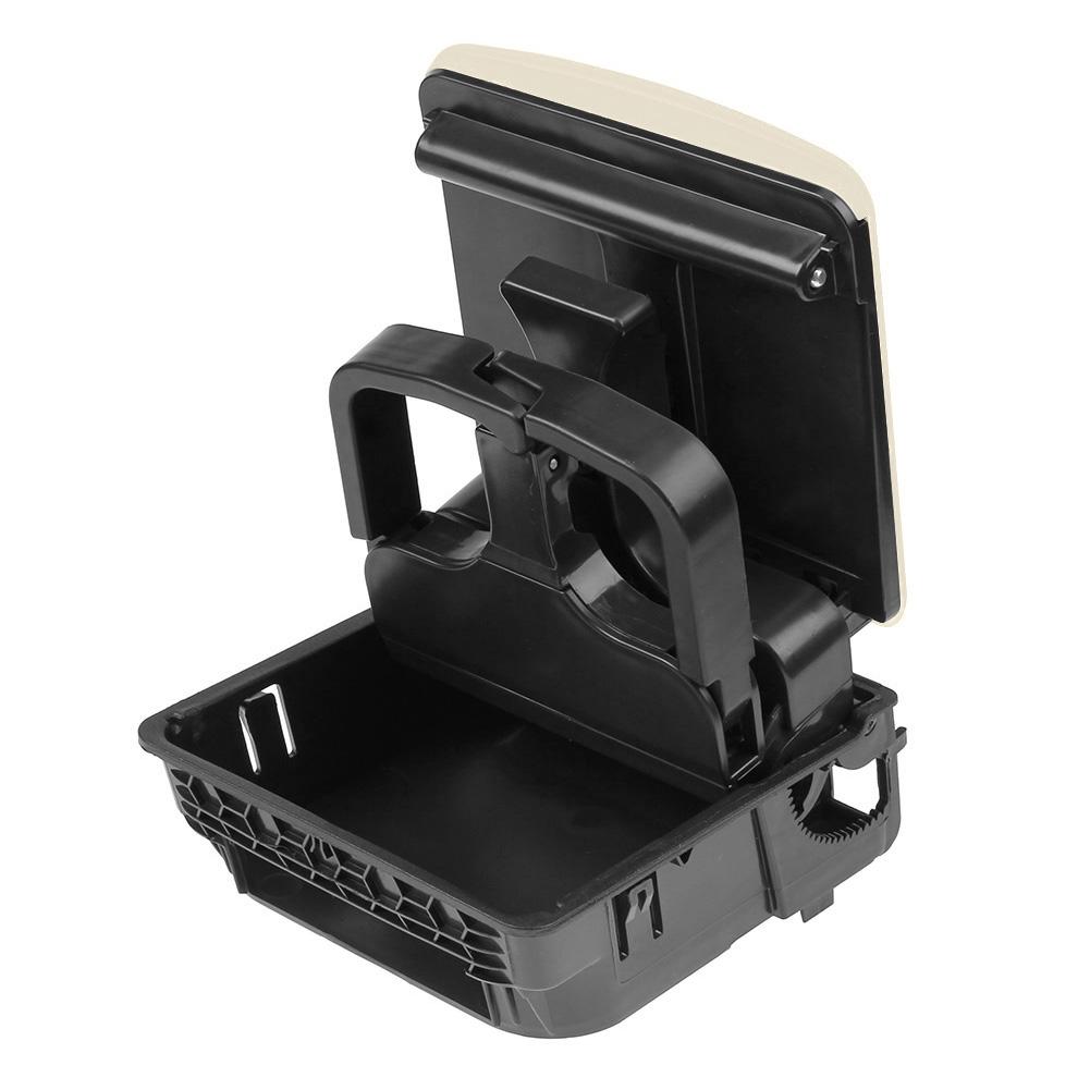 Console central do carro, apoio de braço, porta-copos traseiro, porta-bebidas para VW Jetta Golf 6 MK6, acessório de estilo para carro, copo para garrafa