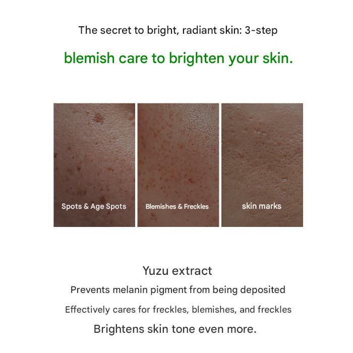 3W CLINIC Yuja-C Blemish Recovery Ampoule Serum 100ml, Recovery Cream 110g (7 Options)