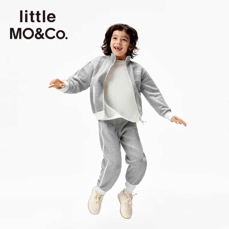little MO&Co. Kids Cotton-Blend Sportswear Set