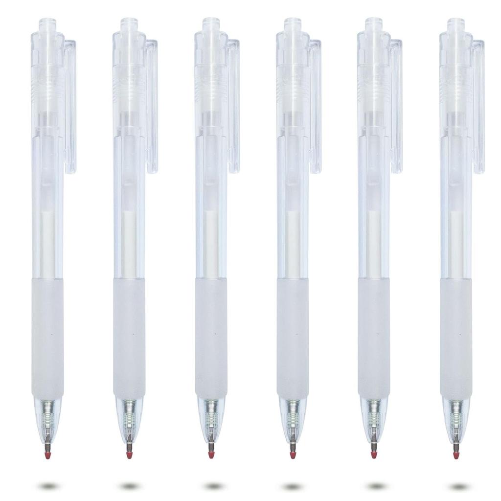 6 Pcs Quick Dry Glue Pens with 12 Refills, Apply Glue Like Writing, Easy Use Precise Control, for Crafting, Scrapbooking, Making