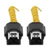 2 Pcs Rear Number Plate Lamp Harness 93450297 Lighting Wiring Cable Replacement for MERCEDES‑BENZ