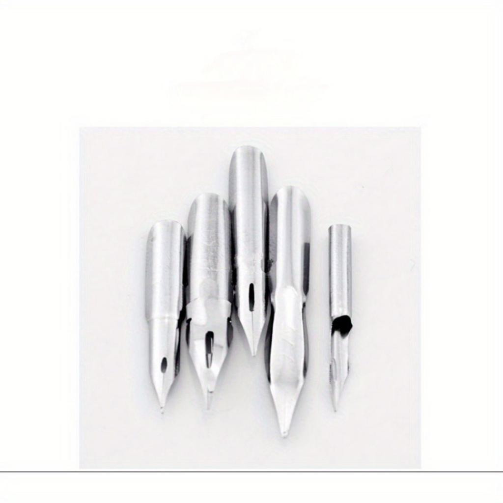 Cartoon-Comic-Dip-Pen-Set, Zeichen- und Malset-Werkzeug, zwei schwarze Stifthaltergriffe, fünf Federn, ein Stück Zeichenradierer