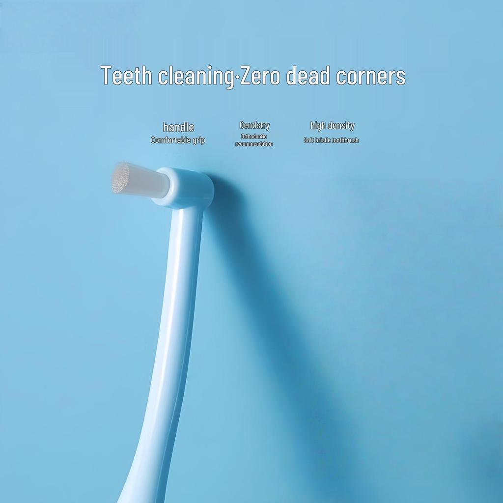 Pointed Interdental Brush for Braces and Wisdom Tooth Cleaning