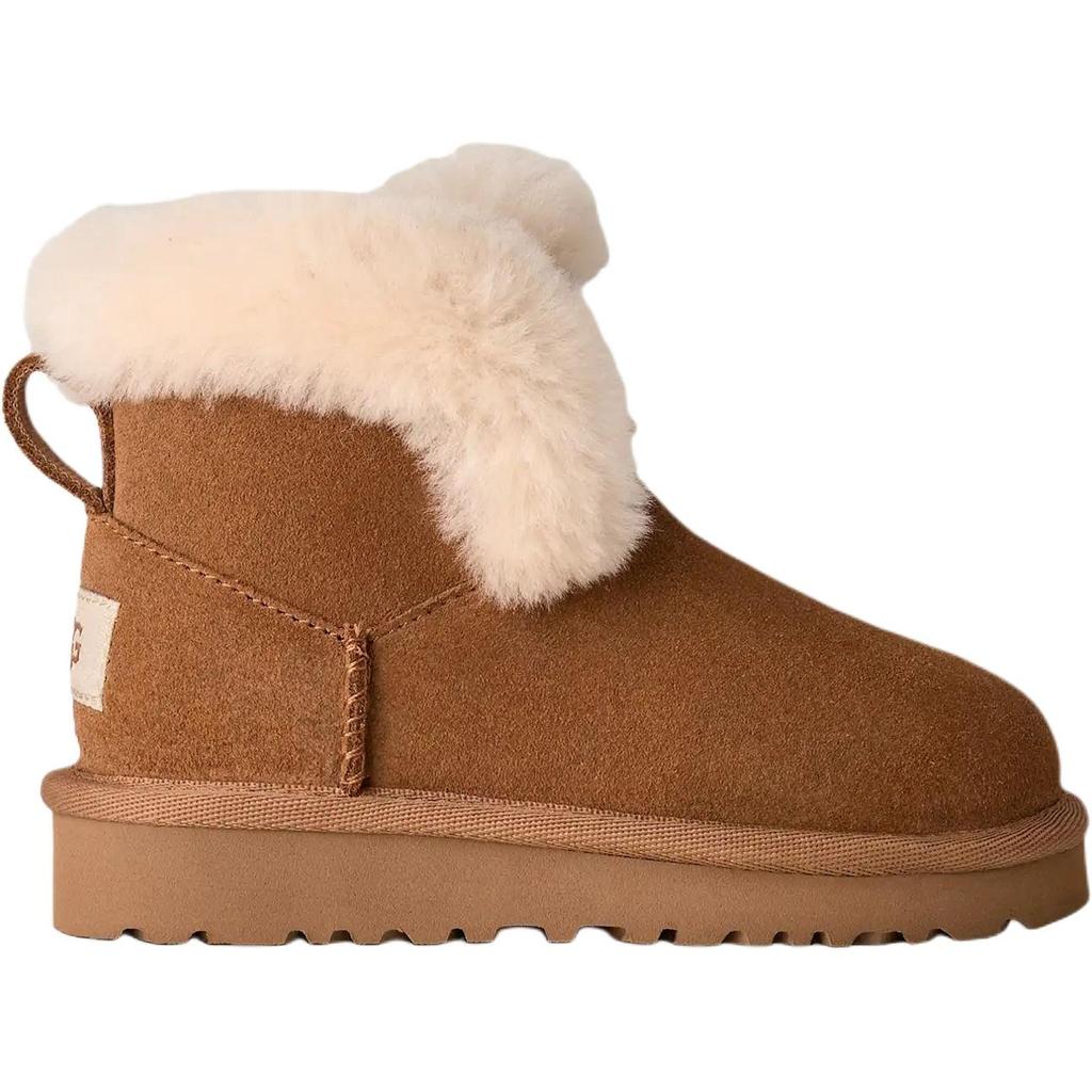UGG Classic Mini Versatile Comfortable Snow Boots Kids boots Brown 1174632K-CHE