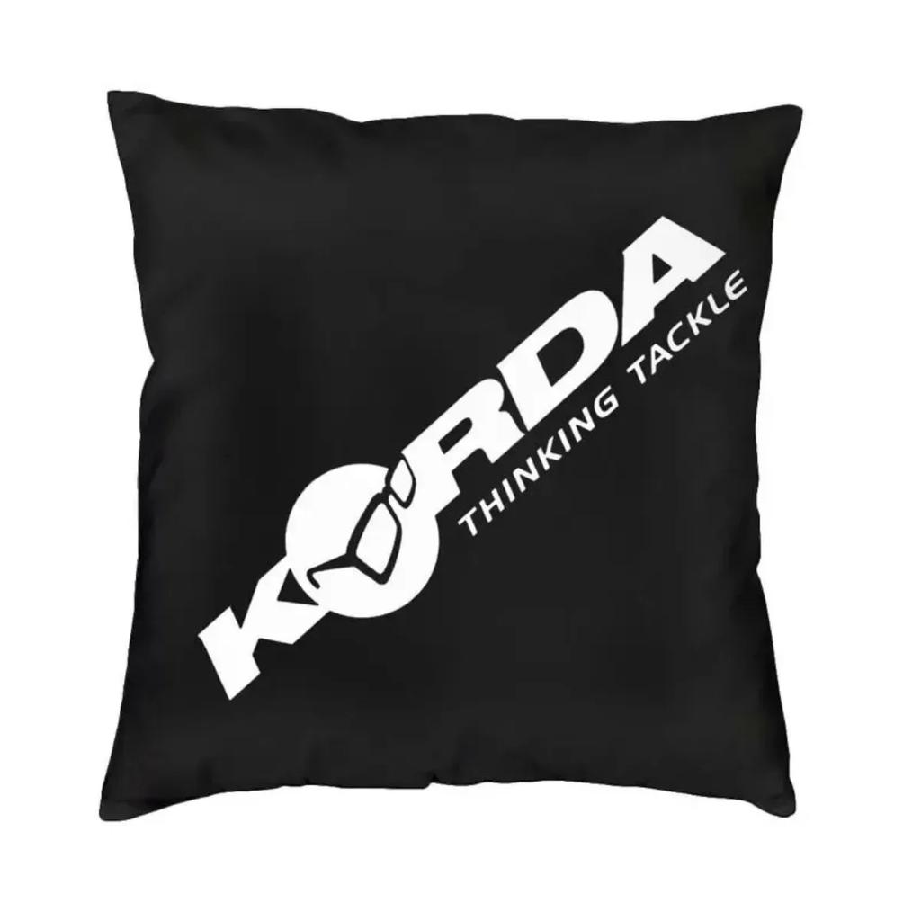 Fishing Korda Throw Pillow Cover Decoration Fish Carp Fisherman Gift Outdoor Cushions Cover For Sofa Car Square Pillowcase 45X45