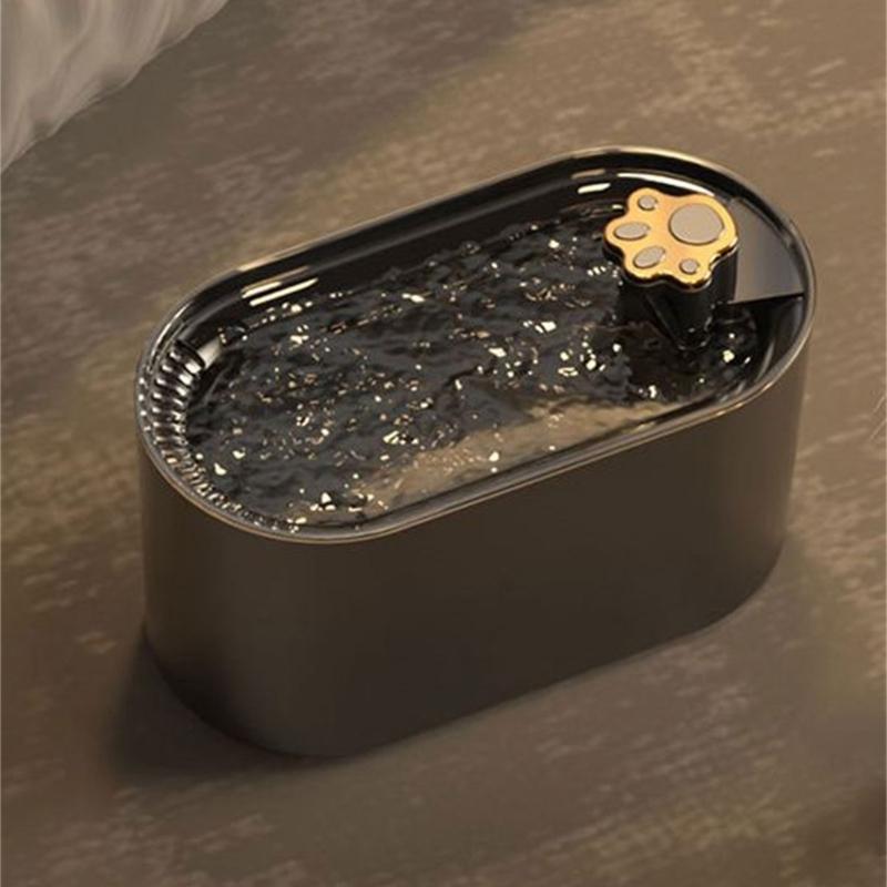 Katzenbrunnen Hunde Wasserspender 101oz Wasserkapazität Superleise Automatischer Trinkwassernapf Mehrschichtig gefiltert