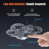 For DJI Neo 2 STARTRC LED Light Heightened Landing Gear Training Rack (Black)