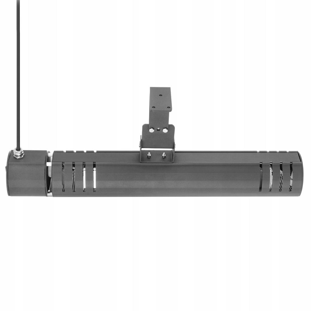 Promiennik Tarasowy Roma Black 2000W