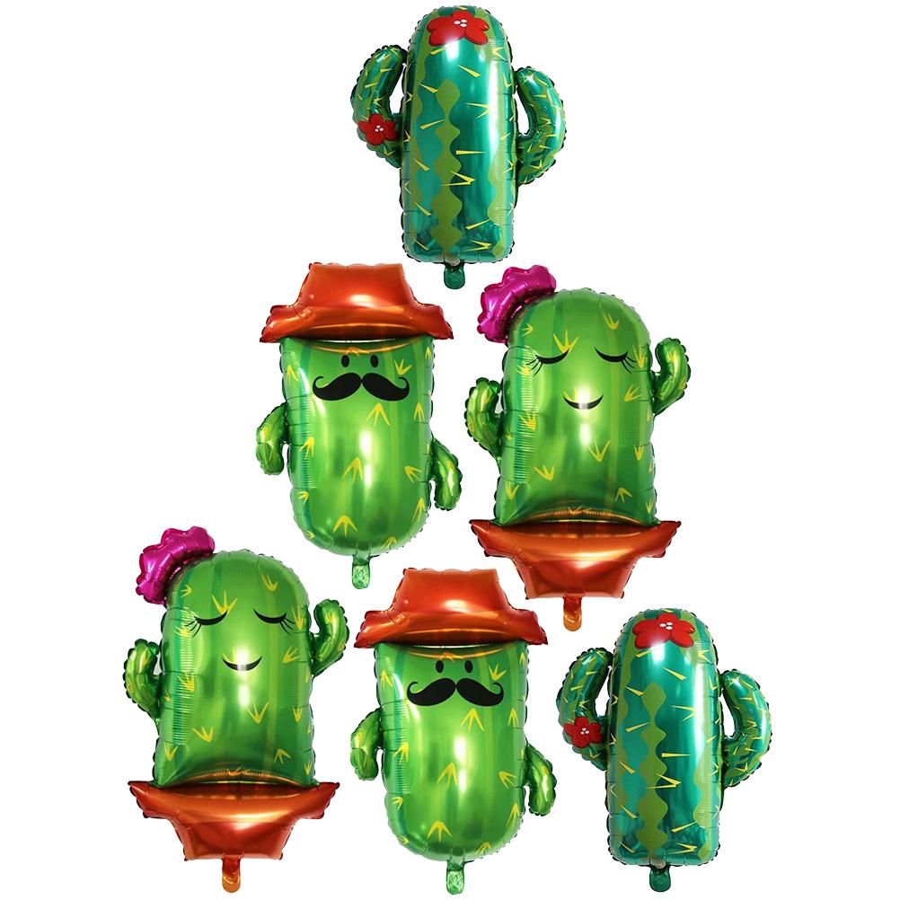 6 Pcs Colored Balloons Arch Peach and Birthday Party Decorations Mexican Corn Cake