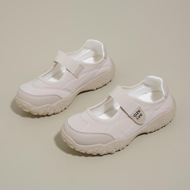 Summer new breathable little white shoes female students platform versatile casual sports board shoes-