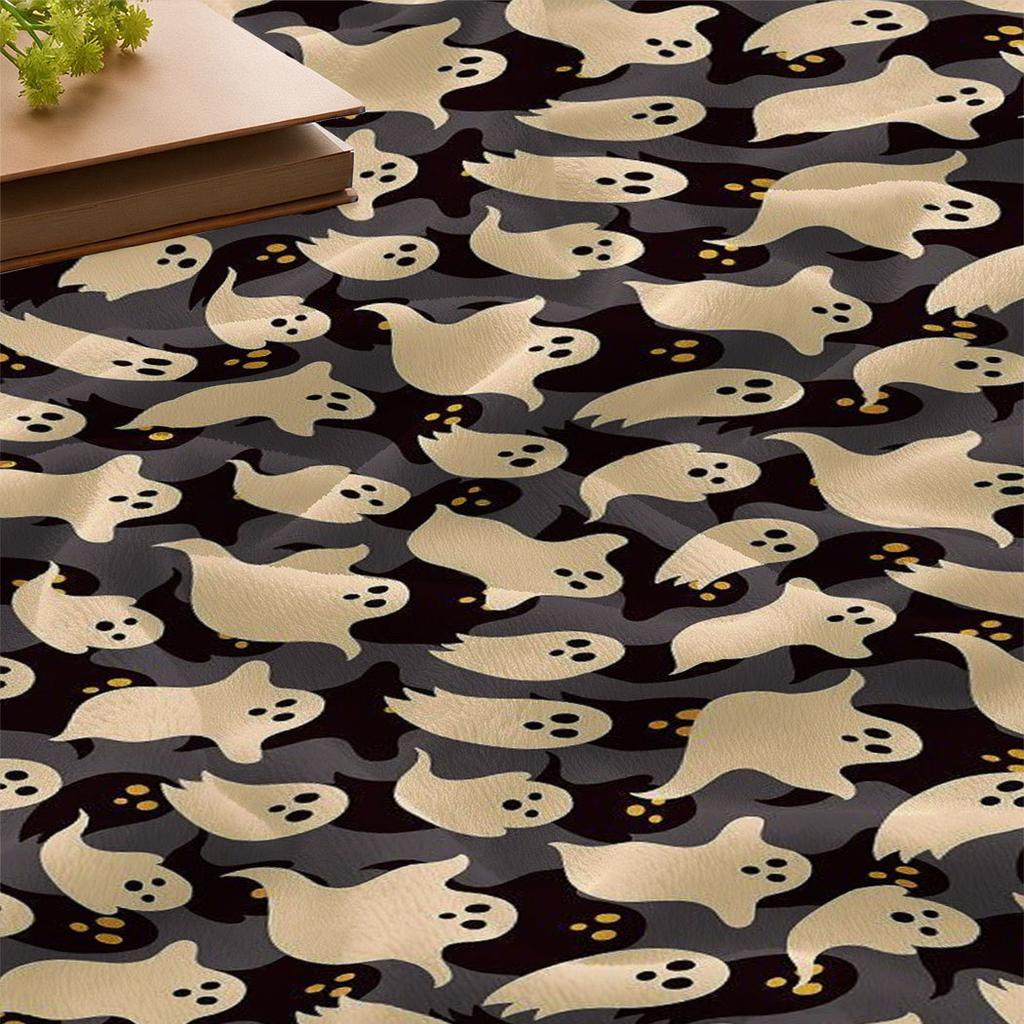 Halloween ghosts Printed Blanket for Sofa Bed Travel Camping Living Room Office Conditioning Blanket for All Seasons Gifts