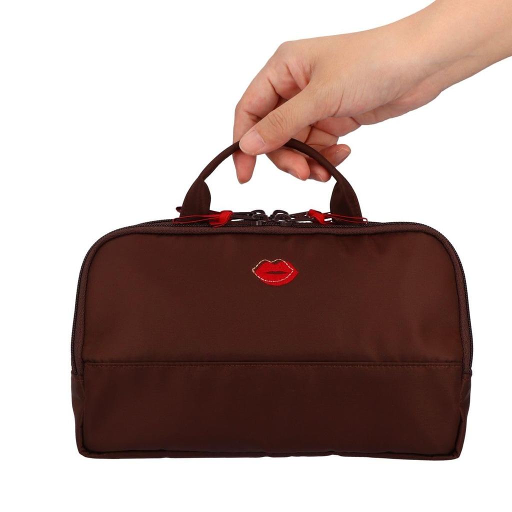 Large Capacity Cosmetic Large Slope Shape Porti Lip Pouch, Pouch, 4WP-PU120, Artisan&artist