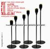 European Metal Plated Candle Holder for Weddings and Dining Table Decor