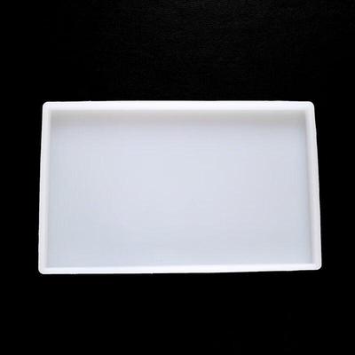 Molde de Bandeja Rectangular Grande de Silicona para Arte con Resina