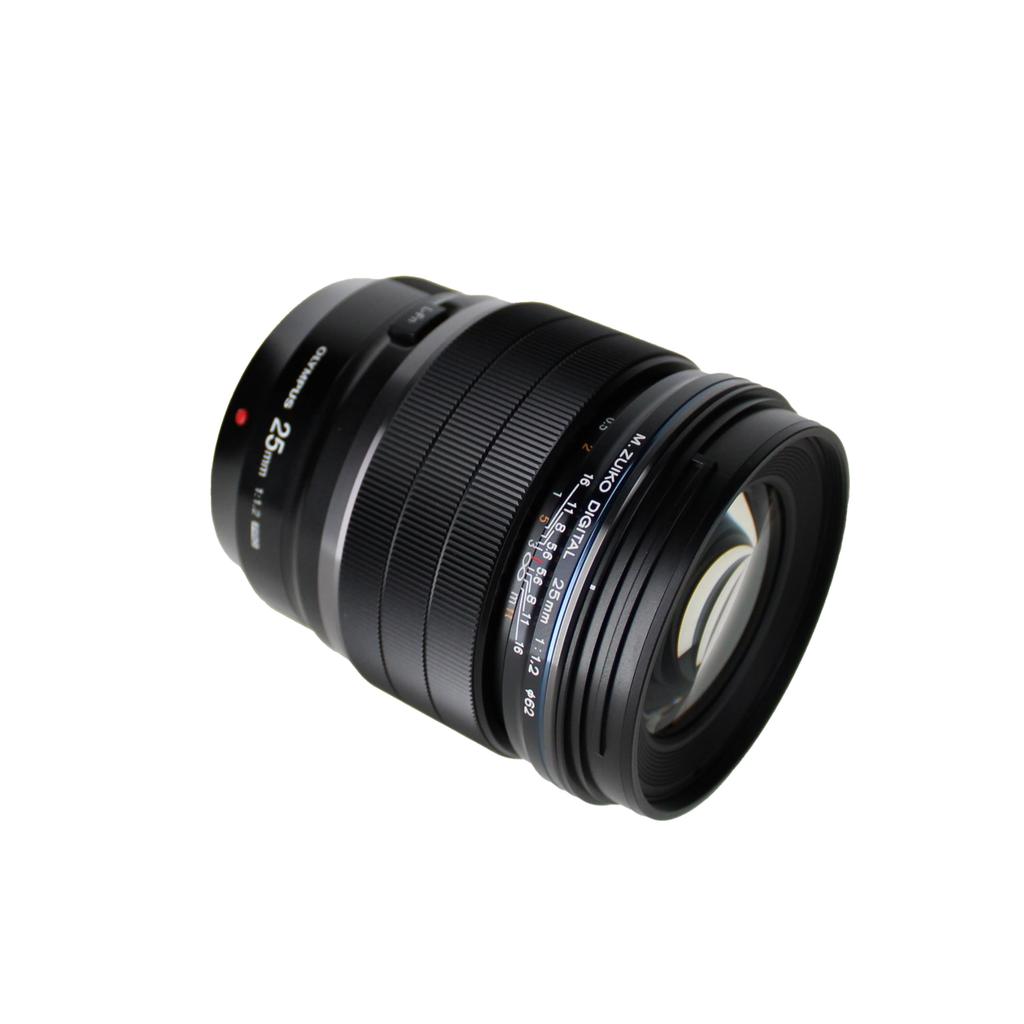 OLYMPUS DIGITAL ED 25mm PRO Prime Lens for Micro Four and M.ZUIKO F1.2 Thirds, Dustproof, Weatherproof, Freeze-Resistant
