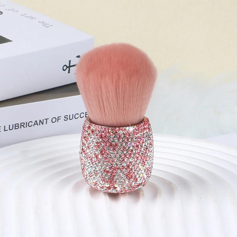 Diamond Handle Makeup Brushes Large Size Loose Powder Brush Blush Brush Mushroom Head Foundation Blush Soft Hair Make Up Brushes