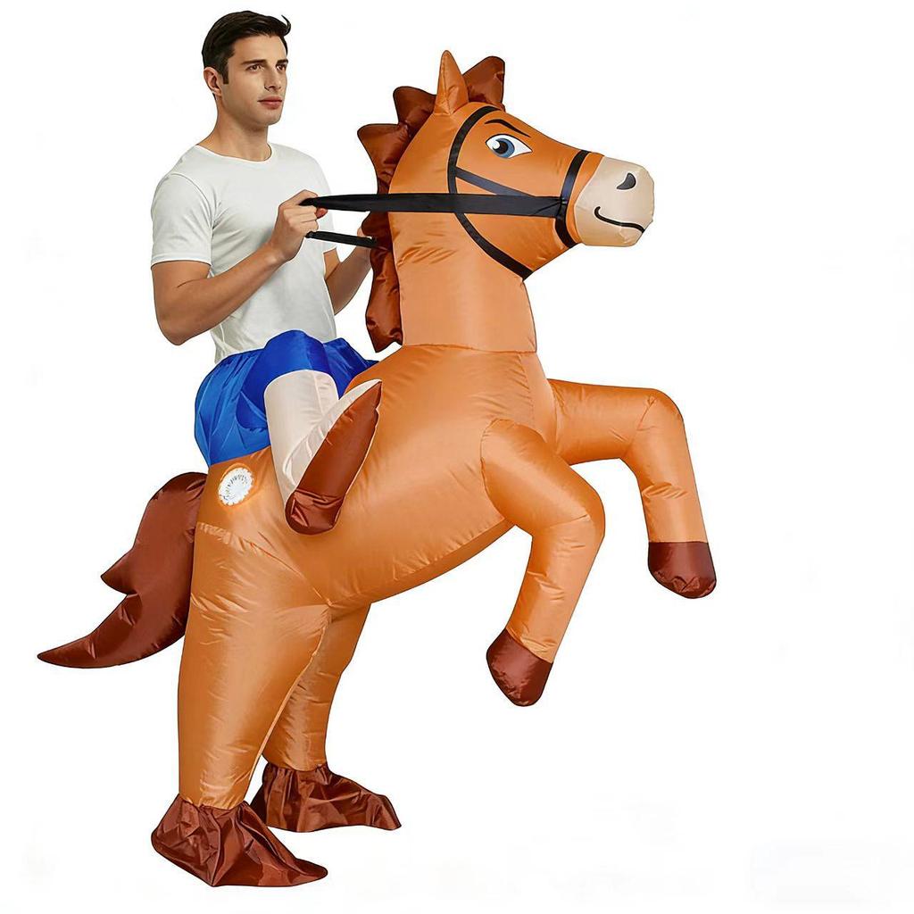 Inflatable Zebra Jazz Horse Costume - New Arrival Performance & Makeup Prop