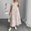 Abito a salopette casual ampio taglia grande per primavera estate, linea ad A, nuovo per donna, tinta unita, elegante, senza maniche, per festa, vacanza, abito lungo, vestiti semplici alla moda