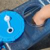 Camping Water Container Bucket with Faucet Tank Jug Carrier for Outdoor
