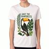 Sasquatch Party Unisex's Cotton T Shirt,Premium Cotton Print, Durable, Casual Fashion,I Party With Sasquatch,Perfect Wear For Any Outdoor Activity,Enj