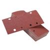  185x93mm Rectangular Abrasive Pads High Adhesion Flocking Surfaces Multiple Grit