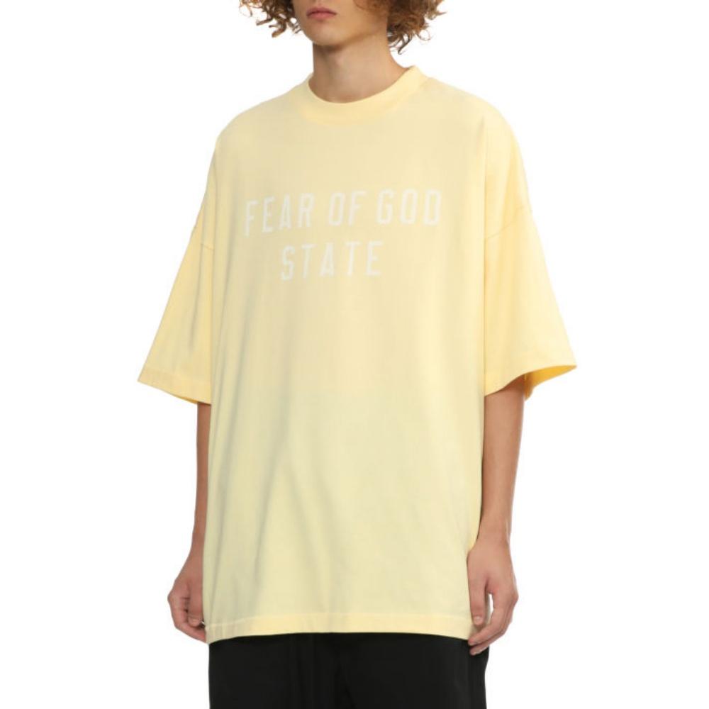 Fear Of God Essentials Comfortable Minimalist Fashion Letter Print Short Sleeve T-Shirt Men T-Shirts ESSTE254478MP