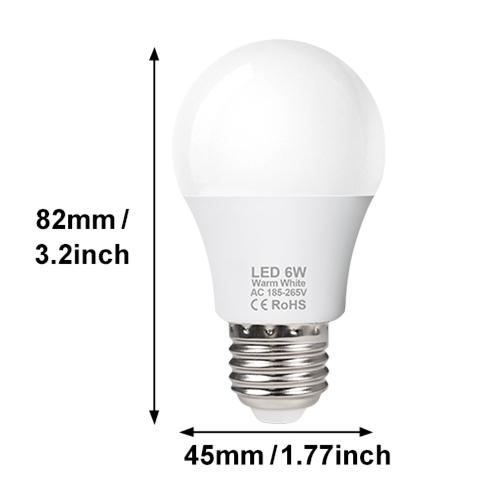 4pcs/lot LED Light Bulbs E27 AC 220V SMD2835 3W 6W 9W 12W 15W 18W Home Indoor Room LED Lamps Cold/Warm White Lights Bulb