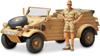 Tamiya 1/35 Military Miniature Series No. 238 German Army Pkw.K1 Kubelwagen Type 82 African Version Plastic Model Kit 35238