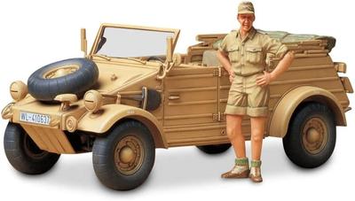 Tamiya 1/35 Military Miniature Series No. 238 German Army Pkw.K1 Kubelwagen Type 82 African Version Plastic Model Kit 35238