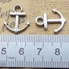 Starožitné stříbrné háky na loď, komponenty pro výrobu šperků, 18,6x5,5 mm, 200 kusů, DIY Vintage, každý 0,8 g