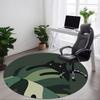 1pc Cat Night Office Round Area Rug, Indoor Mat Suitable For Office, Under Office Chairs Bedroom Living Room Home Decor, Room Deco205