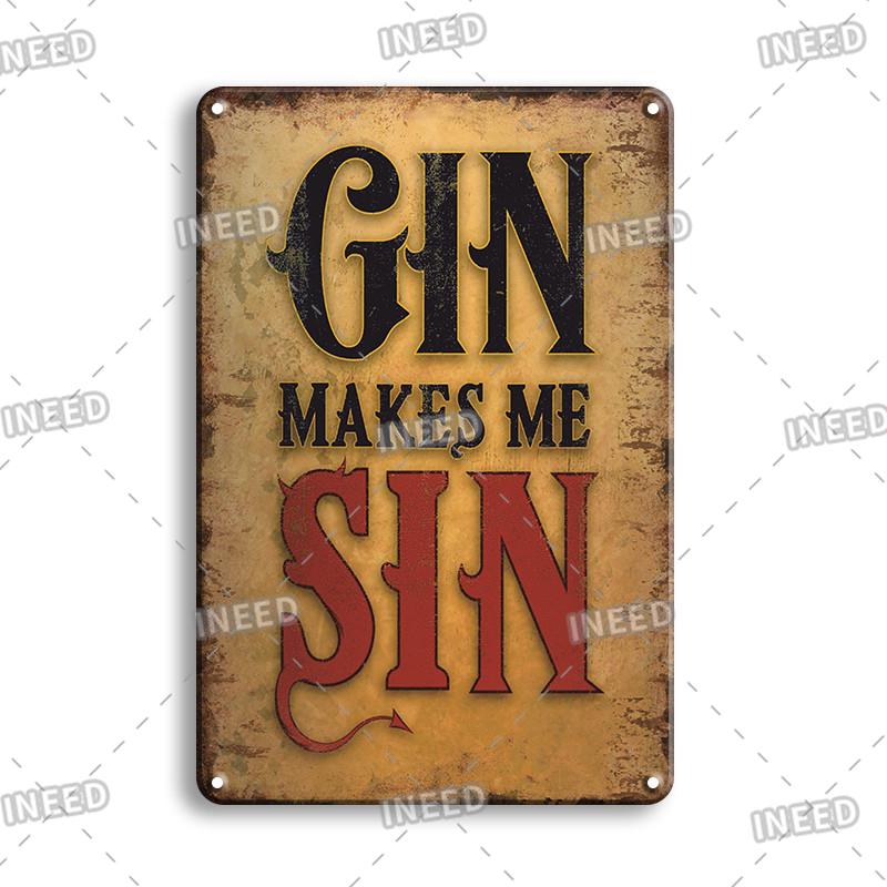 Whiskey Bier Metalen Tin Bord Vintage Home Decor Retro Bacardi Metalen Poster Teken Ierse Pub Keuken Cafetaria Restaurant Decoratie