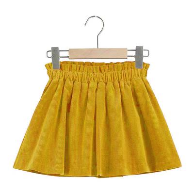 Nueva Falda Media para Niños Falda Media de Pana Falda Media Informal Grupal para Niñas Falda Versátil Falda de Princesa para Niñas