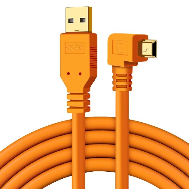

mini usb cable for Canon 5D3 5D2 6D2 80D 750D online shooting Nikon d90d3100 camera connection computer data transmission line 2m