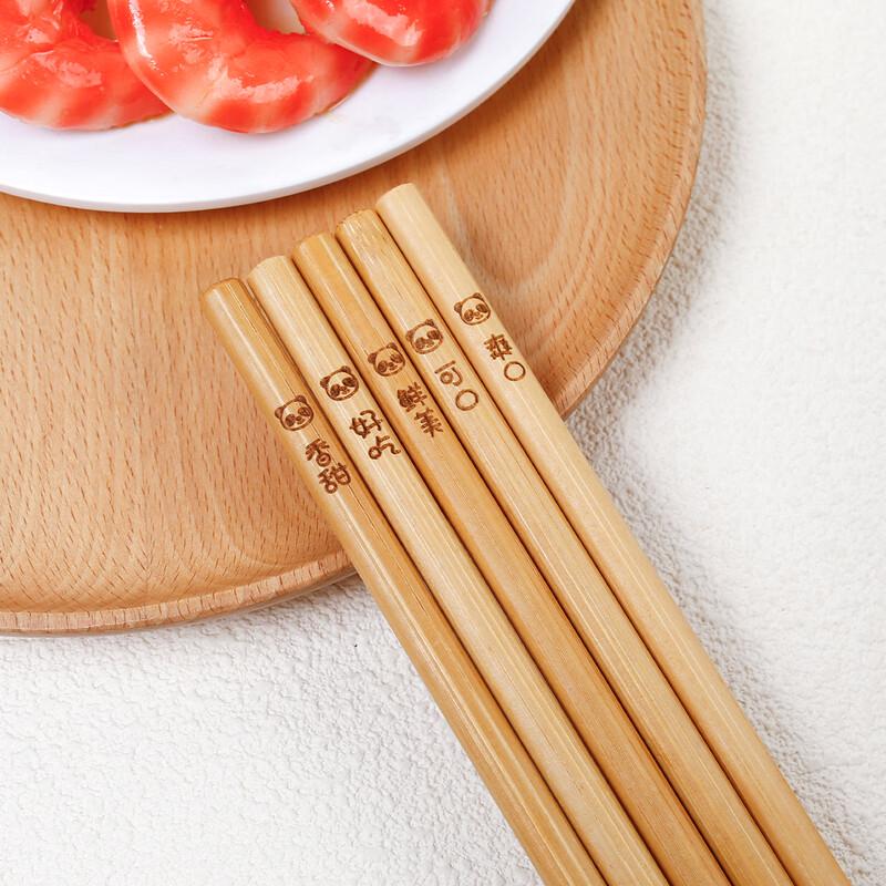 Alishan Panda Carbonized Bamboo Chopsticks