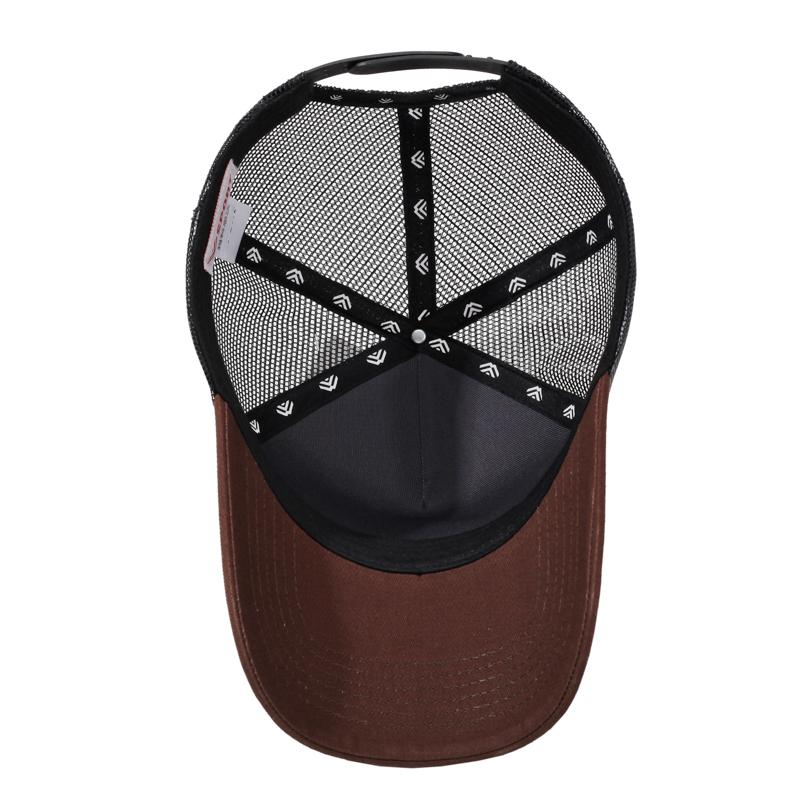 Custom Logo Trucker Hats BSCI Certified Breathable Mesh Back Baseball Caps Vintage Embroidery Adjustable Trucker Caps