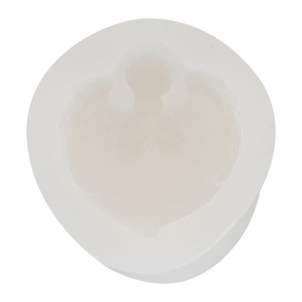 Silicone Mold Transparent Guardian Angel Shape DIY Hand Made Craft Pendant Decoration