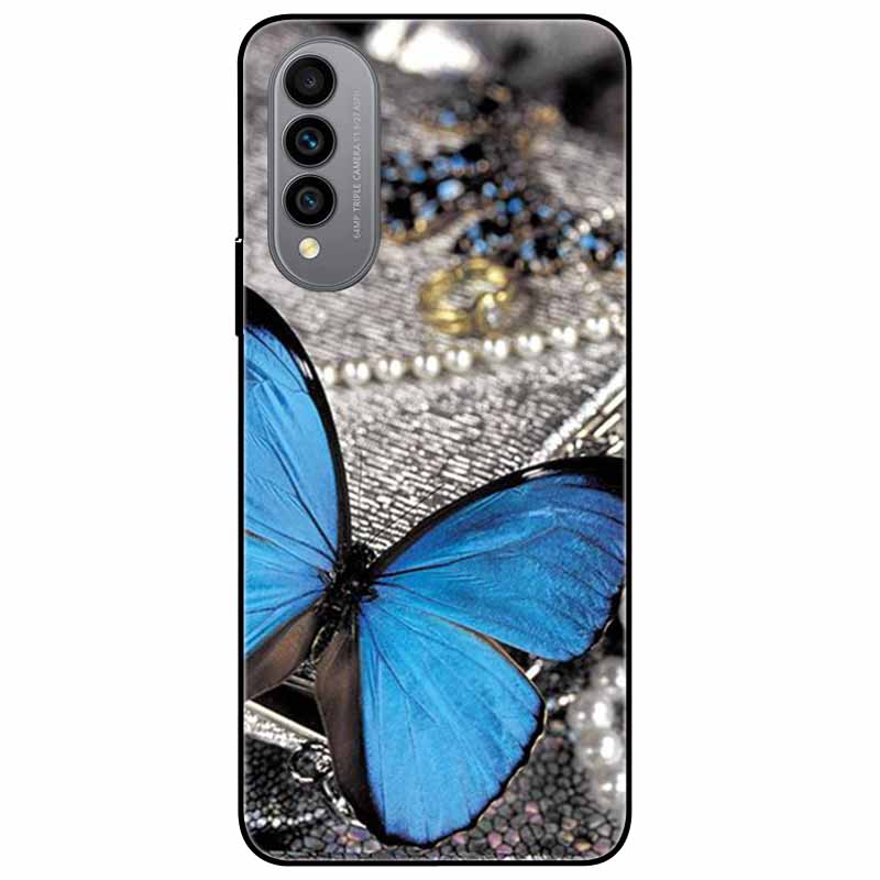 Pentru Wiko T50 Carcasă T 50 4G Huse TPU Silicon Negru Carcasă Lună Înstelată pentru Wiko T50 Carcasă WikoT50 Rezistentă la Șocuri Moale Desene Animate 6.6''