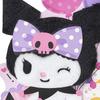 Sanrio Birthday Celebration Light Voice Kuromi Fluffy Message Card 652571 (SANRIO) &