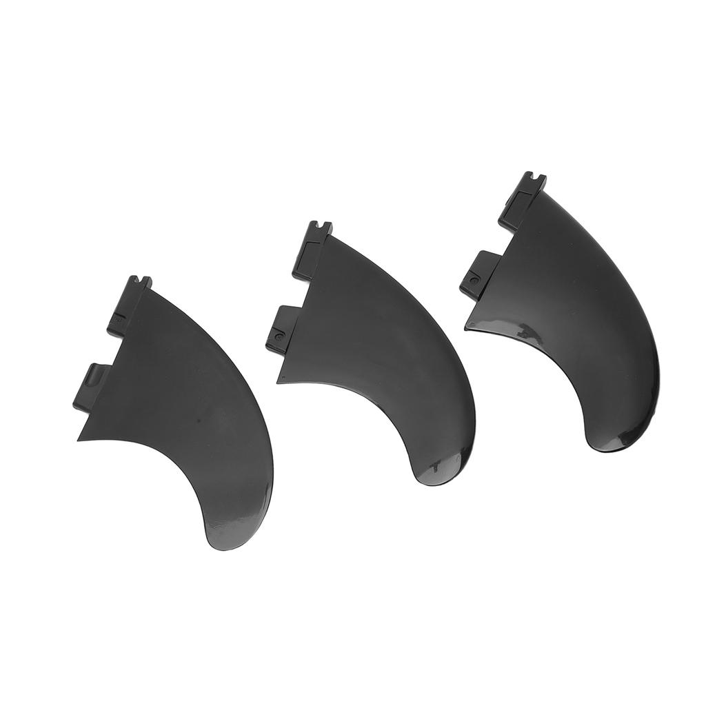 3Pcs/Set Surfboard Fin PVC Fiberglass Longboard Ocean Broad Thruster Fins Surf Accessories
