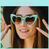 Fashion Heartshaped Sunglasses With Lens And Pc Frame For Summer Party Wear